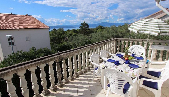 Holiday apartment mit Klimaanlage und Meerblick