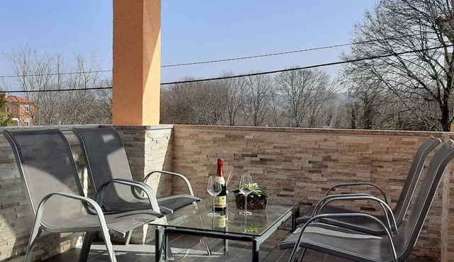 Holiday apartment mit Balkon