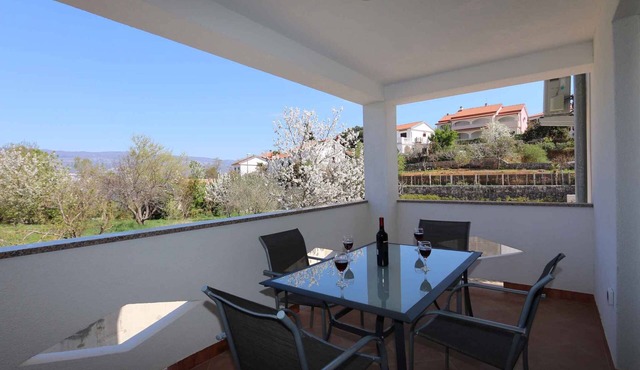 Holiday apartment mit Klimaanlage und Grill