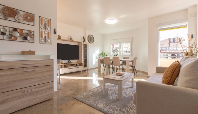 Holiday Apartment "Palma De Mallorca 12" with Private Terrace, A/C & Wi-Fi