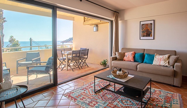 Holiday Apartment "Ramatuelle" with Sea View, Terrace & Near Pampelonne Beach