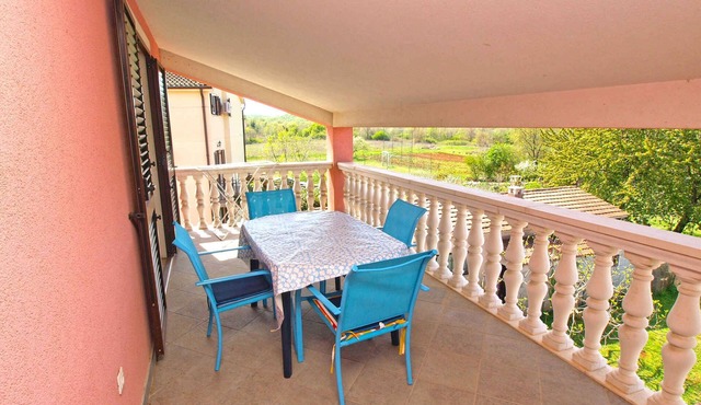Holiday apartment with air conditioning