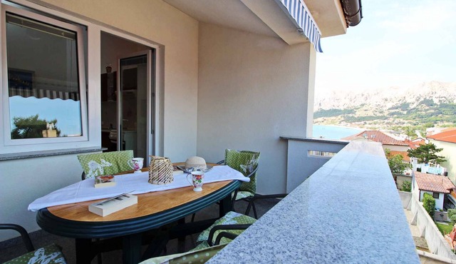 Holiday apartment with air conditioning