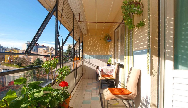 Holiday apartment with air conditioning