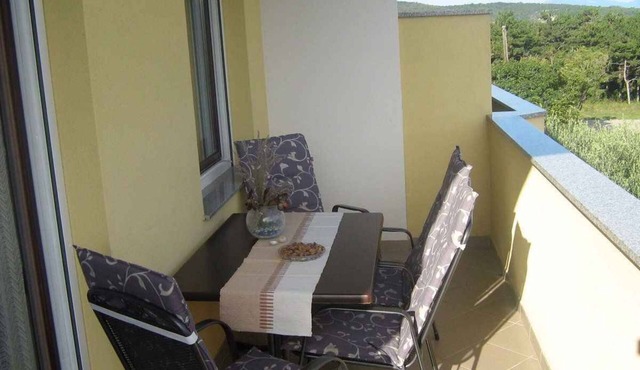 Holiday apartment with balcony