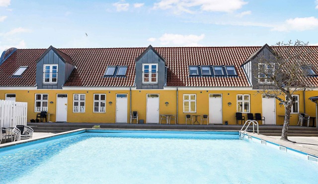 Holiday apartment with pool on Bornholm