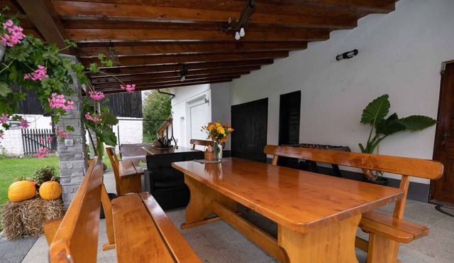 Holiday apartment with children's playground