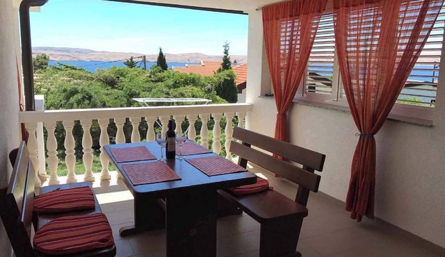 Holiday apartment with air conditioning