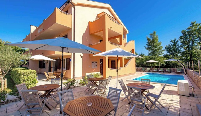 Holiday apartment with pool