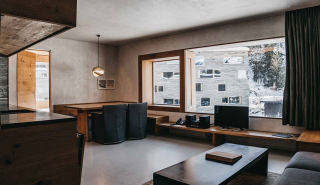 Holiday apartment with wellness area