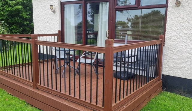 Holiday chalet at Penstowe holiday park kilkhampton near Bude North Cornwall.