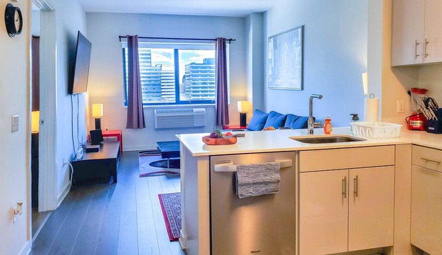 Holiday discount for a posh 1 bedroom apt just few minutes to Manhattan