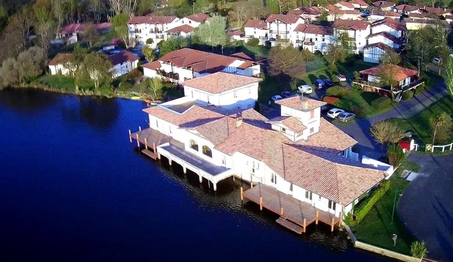 Holiday feet in the water, private pontoon