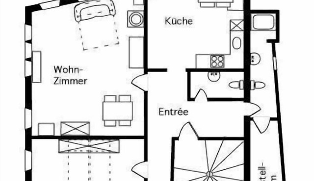 Holiday flat from the 16th century