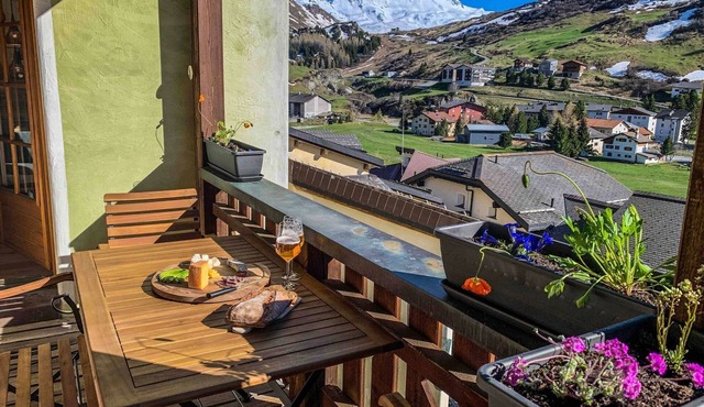 Holiday flat with a view of the mountains