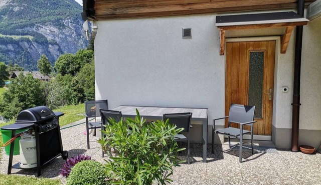 Holiday flat with mountain view