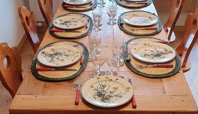 Holiday flat with mountain views