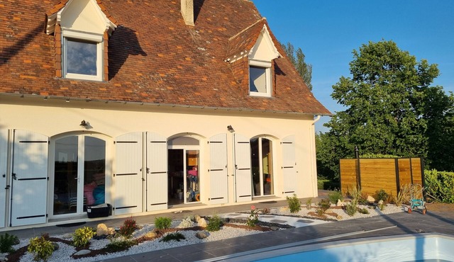 Holiday Home in Blis et Born, Near Perigueux, Dordogne - Large Heated Swimming