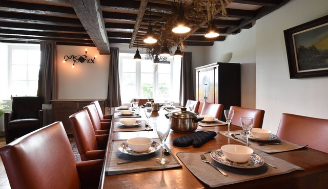 Holiday home in la Neuville-aux-Joûtes with balcony