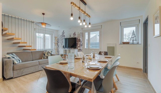 Holiday Home 'Le Banc Des Hermelles' with Private Terrace, Private Garden and Wi-Fi