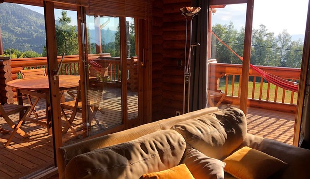 Holiday Home 'Chalet Near The 7 Laux Resort' with Mountain View and Wi-Fi