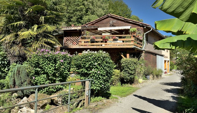 Holiday Home 'Au Fil De L'eau' with Mountain View, Private Terrace and Wi-Fi