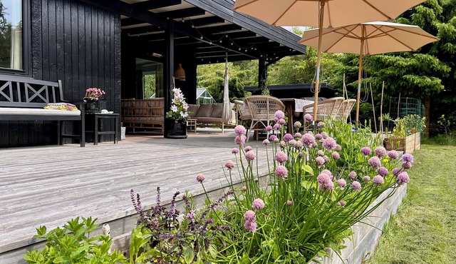 Holiday home by Denmark's best beach, with large terrace & family activities