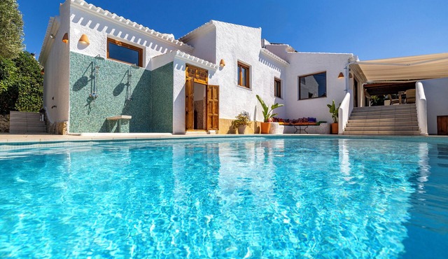 Holiday Home 'Ca Rulleta Jávea' with Mountain View, Wi-Fi and Air Conditioning