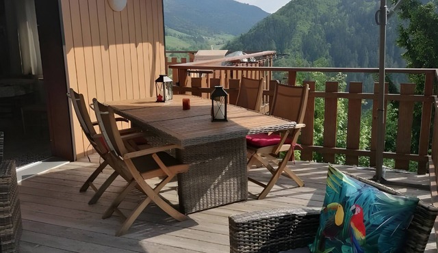 Holiday Home 'D'Aillon' with Mountain View, Private Terrace and Wi-Fi