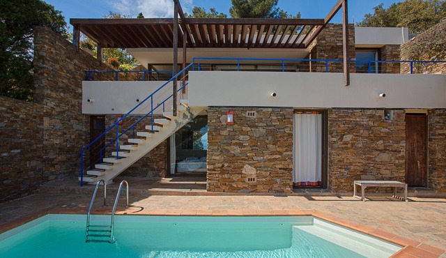 Holiday Home with Sea View, Private Pool & A/C