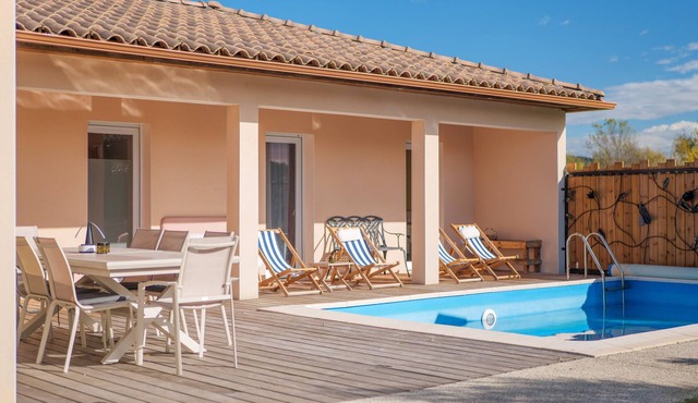 Holiday Home 'M Vallon Pont D'arc' with Private Pool, Wi-Fi and Air Conditioning
