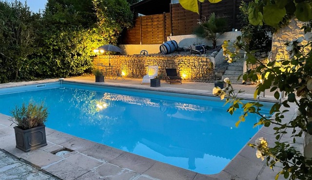 Holiday Home 'L'ancienne Forge' with Private Pool, Private Terrace and Wi-Fi
