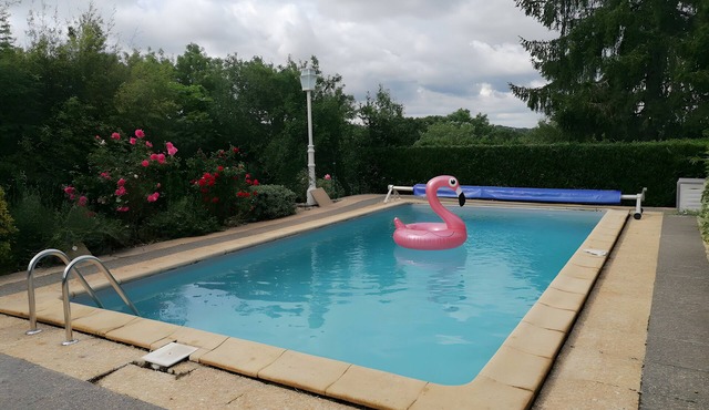 Holiday Home “Gîte De La Guillone” with Private Pool, Terrace and Garden