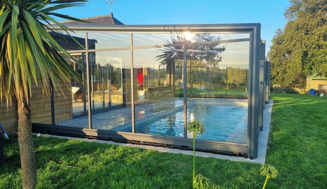 Holiday Home 'Gîte Le Jardin D'Eden' with Shared Pool, Private Terrace and Wi-Fi