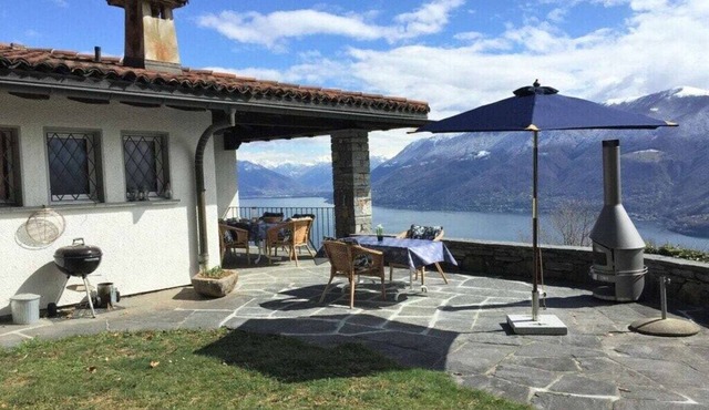 Holiday home in Brissago with swimming pool