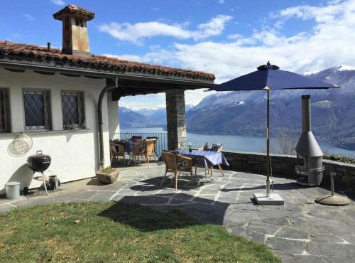 Holiday home in Brissago with swimming pool