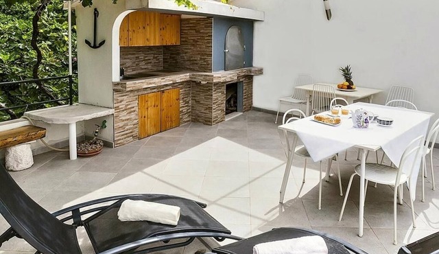 Holiday Home in Drašnice with Seaview, Terrace, Air condition, WIFI (3586-5)