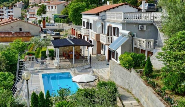 Holiday Home in Rabac with Seaview, Air condition, WIFI, Washing machine (577-1)