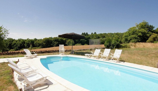 Holiday Home in Roussines with Private Pool