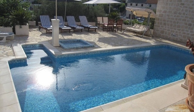 Holiday Home in Sumartin with Seaview, Balcony, Air condition, WIFI (626-1)