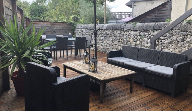 Holiday home in the mountains, private terrace not overlooked, fully equipped!