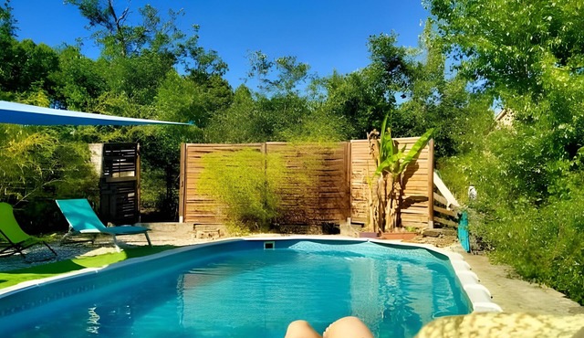Holiday Home 'La Fée Du Val - Cottage in Ardèche' with Private Pool, Wi-Fi & Air Conditioning