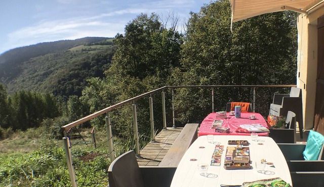 Holiday Home 'La Ferme Des Mermets' with Mountain View, Private Terrace and Private Garden