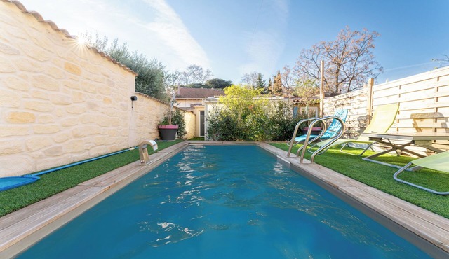 Holiday Home 'Le Chalet Houda Et Spa En Option' with Private Pool and Air Conditioning