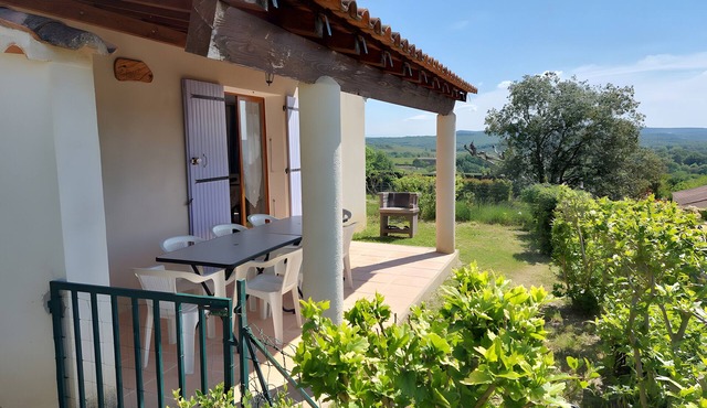 Holiday Home "Le Peuplier- La Fontinelle" Mountain View, Shared Pool, Air Conditioning