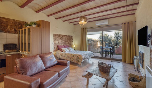Holiday Home 'Loft Rural Orenetes Ideal Parejas' with Mountain View, Wi-Fi and Air Conditioning
