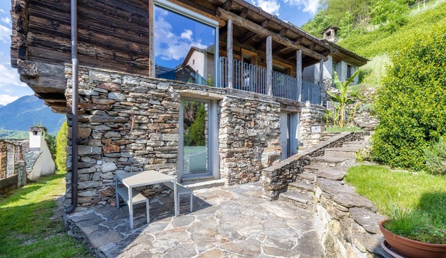 Holiday home "Malvaglia" with mountain and valley views