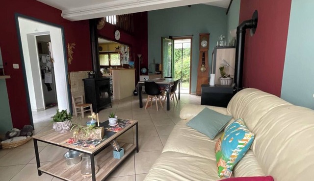 Holiday Home 'Maison De Vacances Pradines' with Private Garden