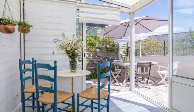 Holiday Home 'Maison De Pêcheur Rénovée' with Private Terrace, Private Garden and Wi-Fi