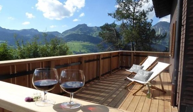 Holiday home "Oberguet" with mountain view